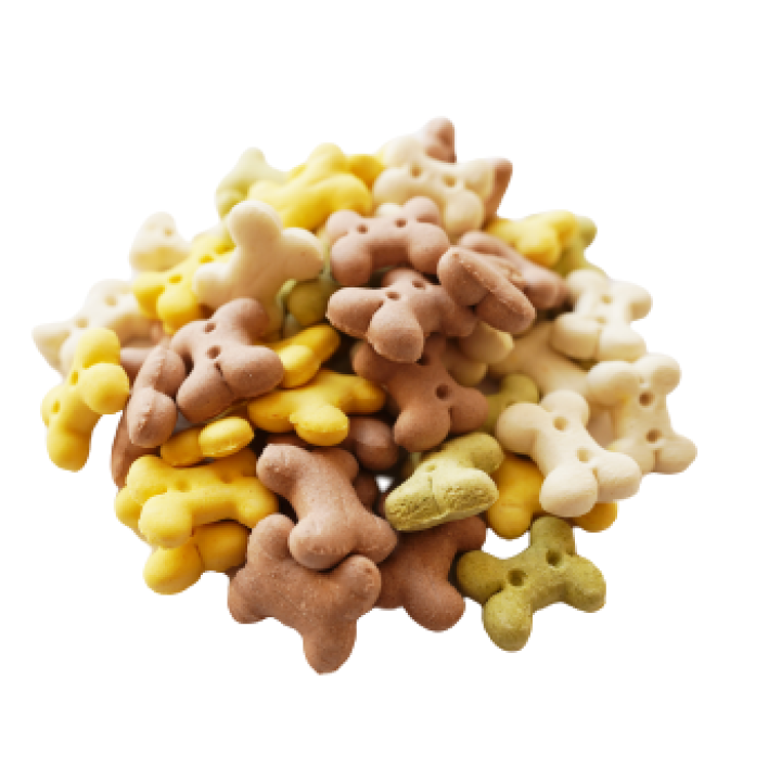 ТМ AnimAll Crunch Dog печенье Кость Mix, XS