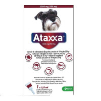 Капли KRKA Ataxxa Спот-Он от блох и клещей для собак весом 10-25 кг, 2.5 мл, 1 пипетка