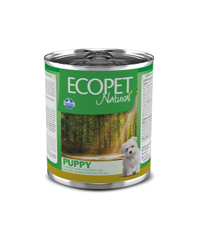Вологий корм Farmina Ecopet Natural Puppy для собак, з куркою, 300 г