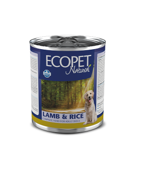 Влажный корм Farmina Ecopet Natural Dog Lamb&Rice для собак, с ягненком, 300 г