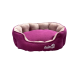 Лежак AnimAll Royal Velours М Fuchsia для котів і собак, 53х47х21 см