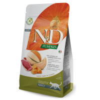 Сухой беззерновой корм Farmina PUMPKIN DUCK & CANTALUPE для взрослых кошек с уткой и тыквой 5 кг