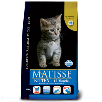 Сухий корм Farmina Matisse Kitten для кошенят, вагітних та годуючих кішок, з куркою, 400 г