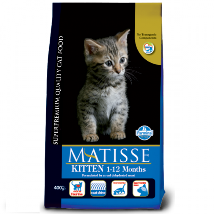 Сухой корм Farmina Matisse Kitten для котят, беременных и кормящих кошек, с курицей, 400 г