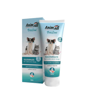 AnimAll VetLIne Зубна паста для собак і котів, 100 гр.