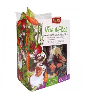 Vitapol Vita Herbal  ZVP-4101 Овочева грядка для гризунів, 100 г