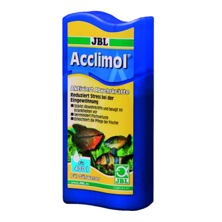 Кондиционер JBL Acclimol для акклиматизации рыб в пресноводном аквариуме, 100 мл