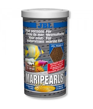 Корм премиум-класса в форме гранул JBL MariPearls для морских рыб, 1 л