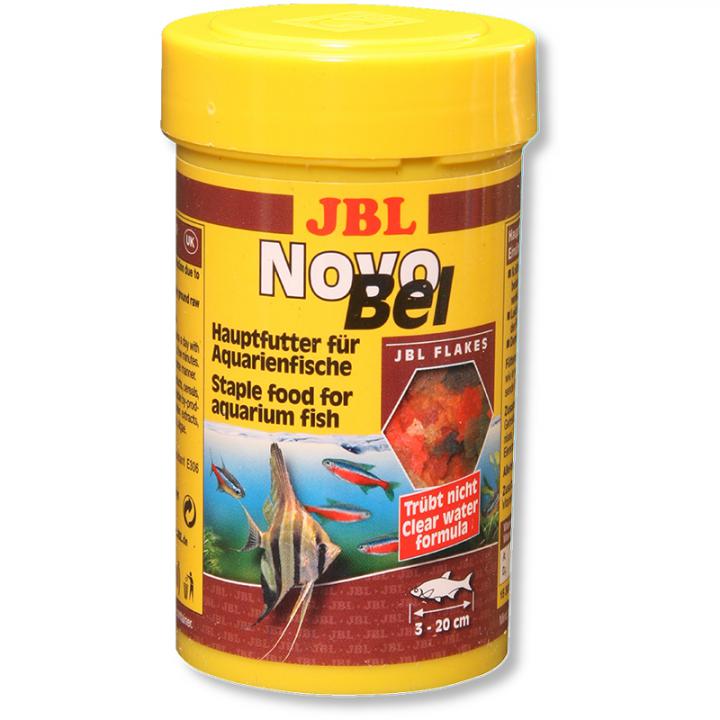 Основной корм в форме хлопьев JBL NovoBel для аквариумных рыб, 100 мл