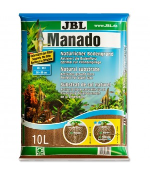 Натуральний субстрат JBL Manado для прісноводних акваріумів, 10 л