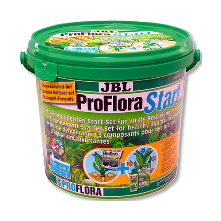 Комплект удобрений JBL PROFLORA AquaBasis Start 200 для пресноводных аквариумов, 6 кг