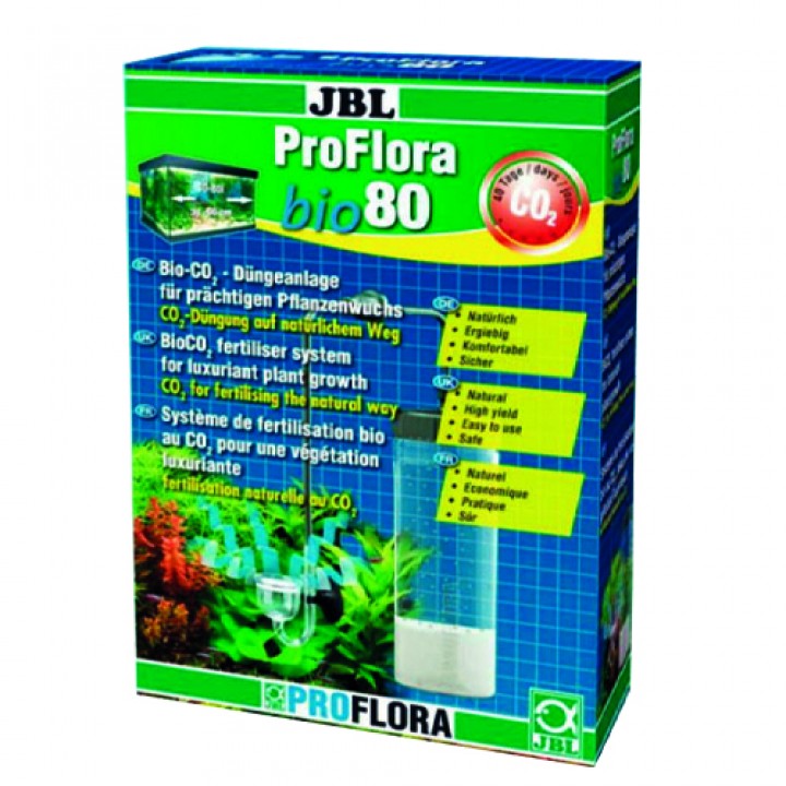 Bio-CO2 система JBL ProFlora Bio80 зі скляним дифузором