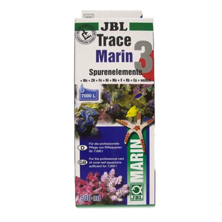 Концентрат с микроэлементами JBL TraceMarin 3 для морских аквариумов, 500 мл