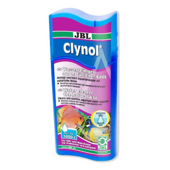 Кондиционер JBL Clynol для очистки воды в пресноводных и морских аквариумах, 100 мл