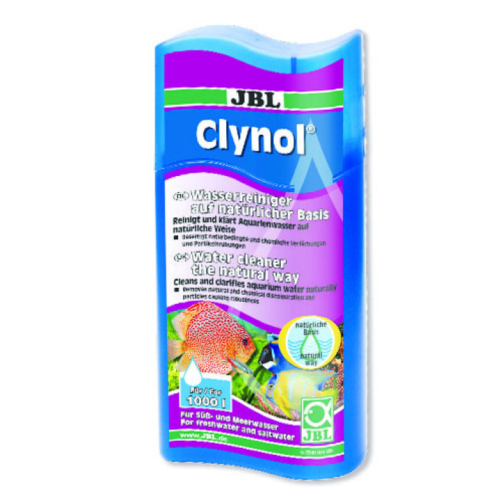 Кондиционер JBL Clynol для очистки воды в пресноводных и морских аквариумах, 250 мл