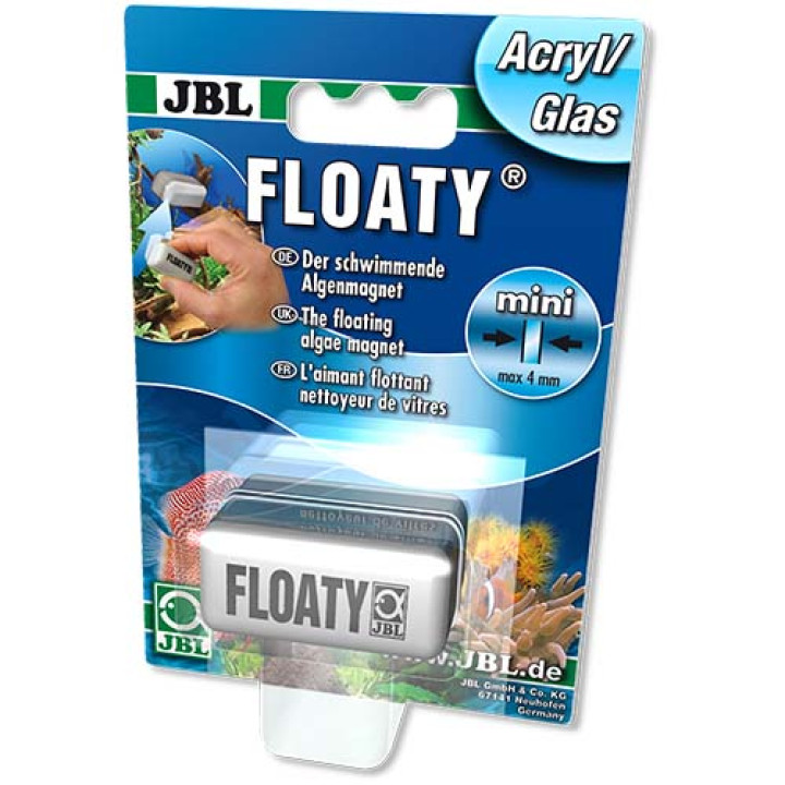 Плавающий магнитный скребок JBL Floaty II S Acryl для акрила толщиной до 6 мм