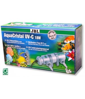 Стерилізатор JBL AquaCristal UV-C 18 Вт для швидкого усунення помутніння води в акваріумі