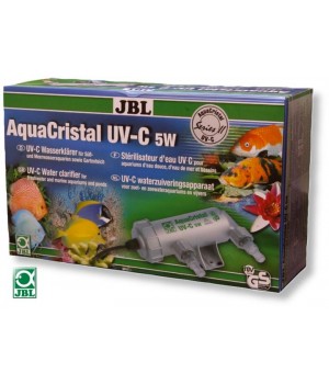 Стерилизатор JBL AquaCristal UV-C 5 Вт для быстрого устранения помутнения воды в аквариуме