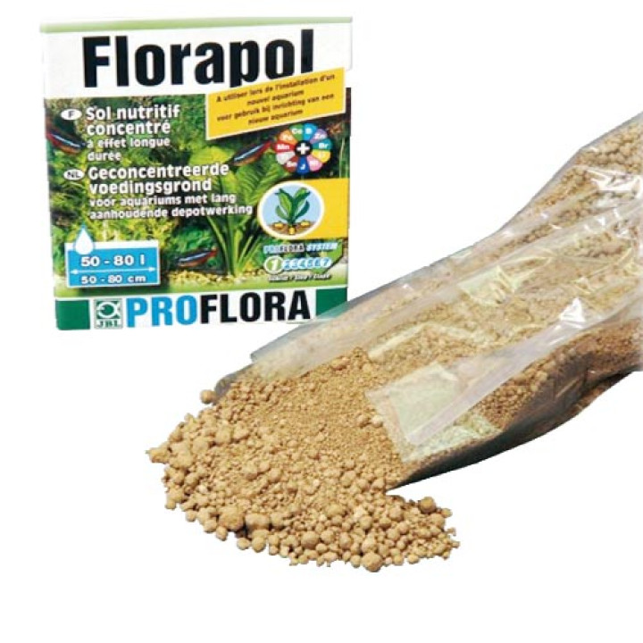 Грунтовое удобрение JBL PROFLORA Florapol для пресноводных аквариумов, 350 г