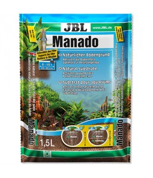 Натуральний субстрат JBL Manado для прісноводних акваріумів, 1,5 л