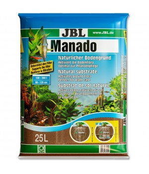 Натуральний субстрат JBL Manado для прісноводних акваріумів, 25 л