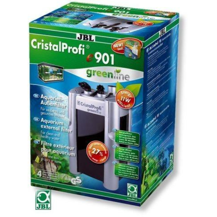 Внешний фильтр JBL CristalProfi e901 greenline для аквариумов 90-300 л