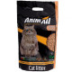 Деревний наповнювач AnimAll для котів, 3 кг