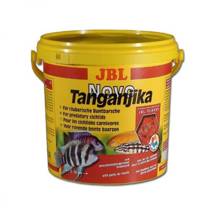 Основний корм JBL NovoTanganjika для хижих цихлід, 5.5 л