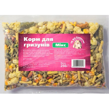 Мой Пушистик корм для грызунов микс, 250 г