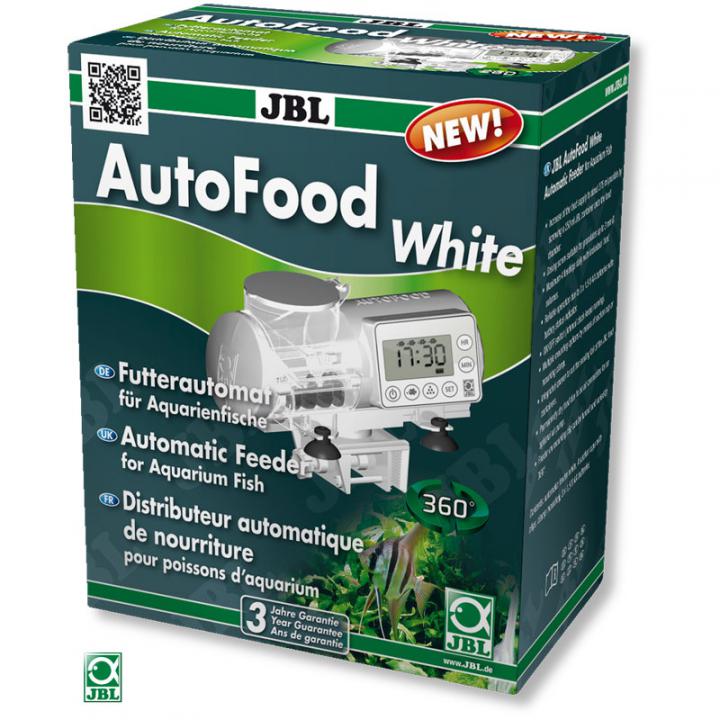 Автоматическая кормушка JBL AutoFood WHITE для аквариумных рыб, белая