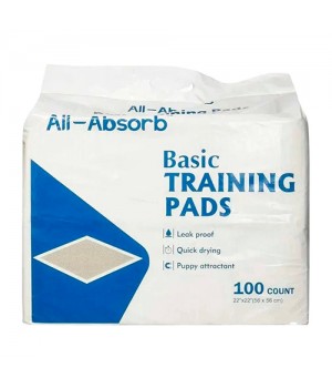 Пеленки All Absorb Basic 56х56 см, 100 шт