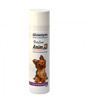 Шампунь AnimAll VetLine с серой и дегтем для собак, 250 мл