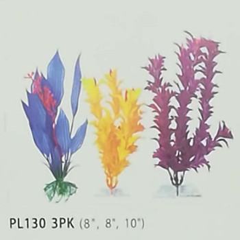 Набір акваріумних рослин Resun PLK 130, пластик, 3 шт