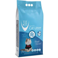 Бентонитовый наполнитель VanCat Fresh для туалета, 5 кг