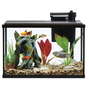 Аквариум Resun STH-20 с фильтром и освещением, 411x213x278 мм, 20.8 литров
