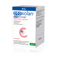 Вушні краплі KRKA Отоксолан для лікування отиту у собак, 10 мл