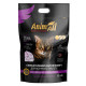 Силікагелевий наповнювач AnimAll Premium Кристали аметиста, для котів, 15 л (6.7 кг)