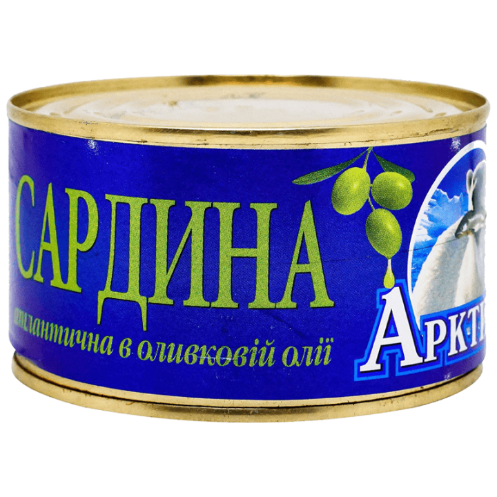 Сардина атлантична Арктика в оливковій олії 230 г