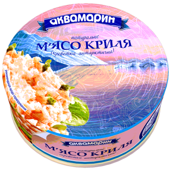 Мясо криля Аквамарин натуральне 100г