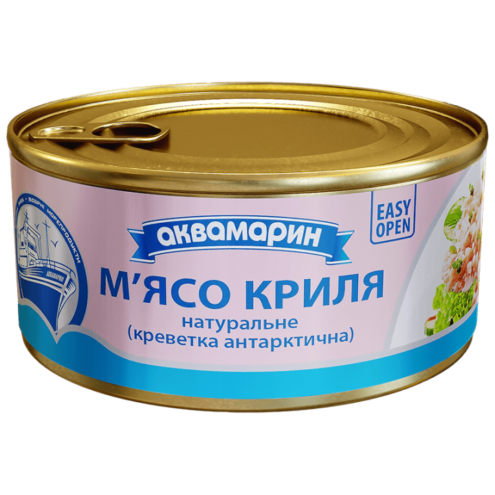 М'ясо криля Аквамарин натуральне 185г