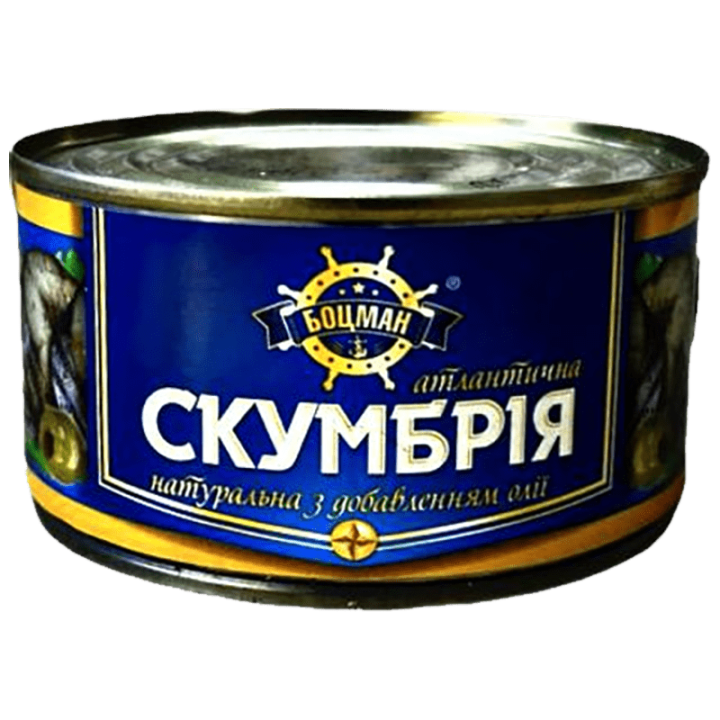 Скумбрія Боцман атлантична 240 г