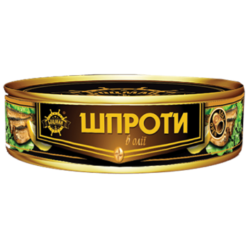 Шпроти Боцман в олії 160 г
