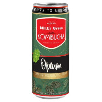 Напій безалкогольний сильногазований Mikki Brew Kombucha Opium, з/б, 0,33 л