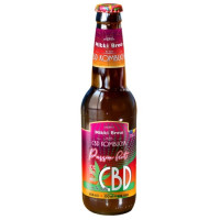 Напій безалкогольний Mikki Brew CBD Kombucha Passion Fruit, скло, 0,35 л