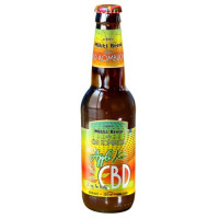 Напій безалкогольний Mikki Brew CBD Kombucha Green Apple Kiwi, скло, 0,35 л