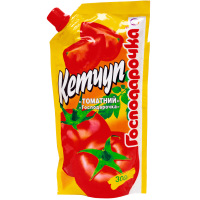 Кетчуп томатный "Господарочка" дой-пак 300 г (4820024793414)