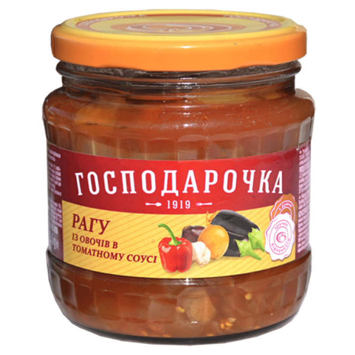 Рагу з овочів "Господарочка" в томатному соусі 420 г (4820024797726)