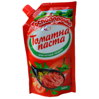 Томатна паста 25% "Господарочка" дой-пак 300 г (4820024793377)