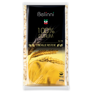 Макарони Belinni Мушлі фігурні 500г