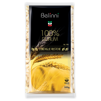 Макарони Belinni Мушлі фігурні 500г